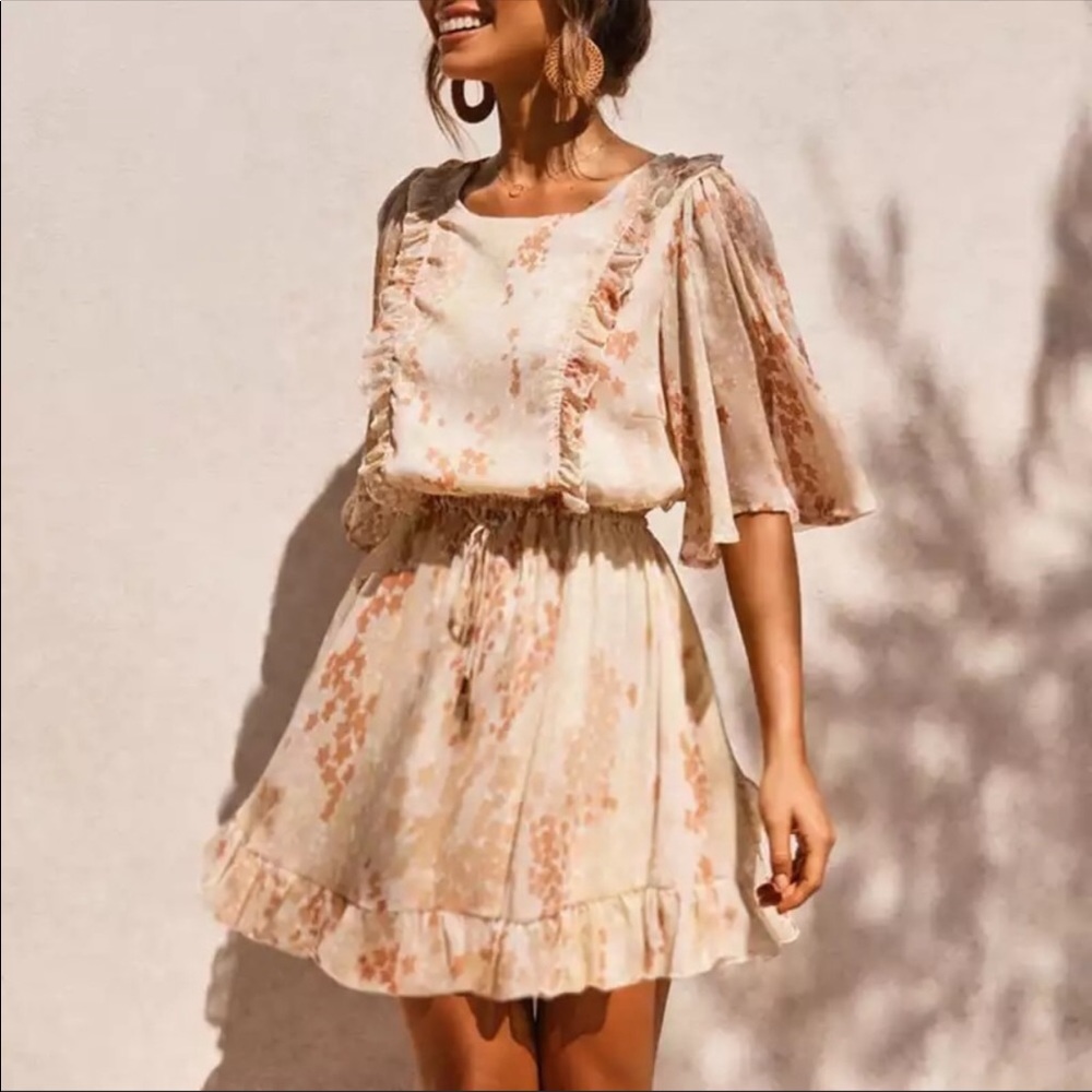 💃🏻Ondine Feminine Boho Dress - Picture 3 of 14